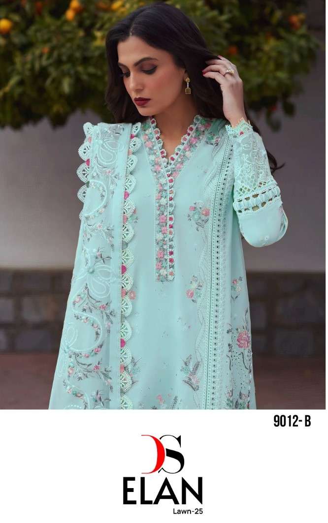 ELAN Lawn -25 by Dno 9012 Model And Open Pic By DEEPSY SUITS